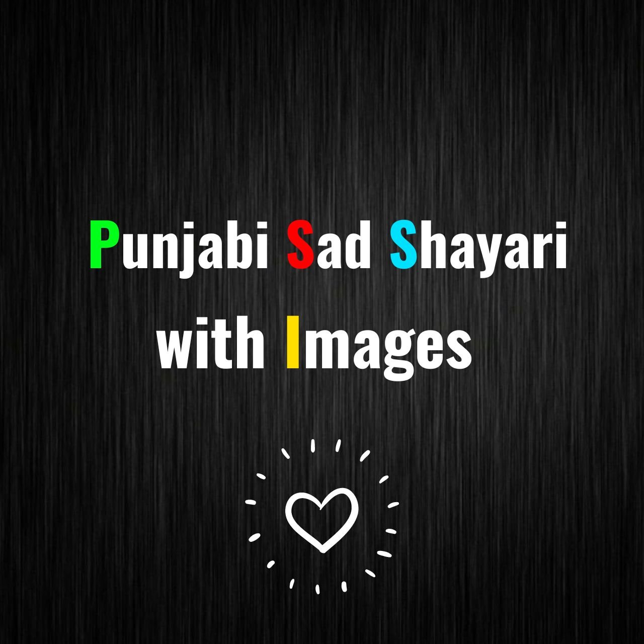 Punjabi Sad Shayari, SMS, Status, Quotes with Images 2024