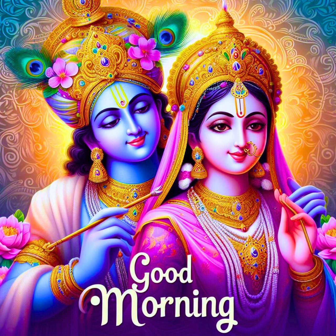 [679+] Radha Krishna Good Morning Images, SMS, Wishes FREE 2024