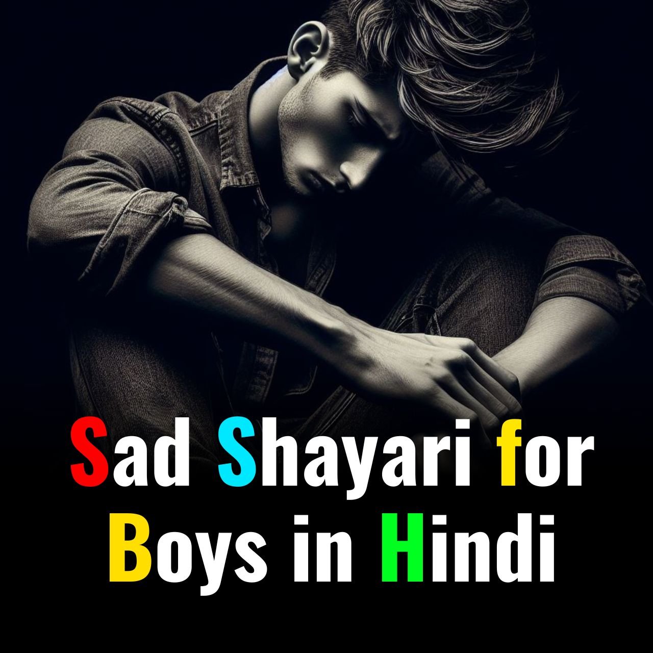 Sad Shayari for Boys in Hindi with Images HD 2024
