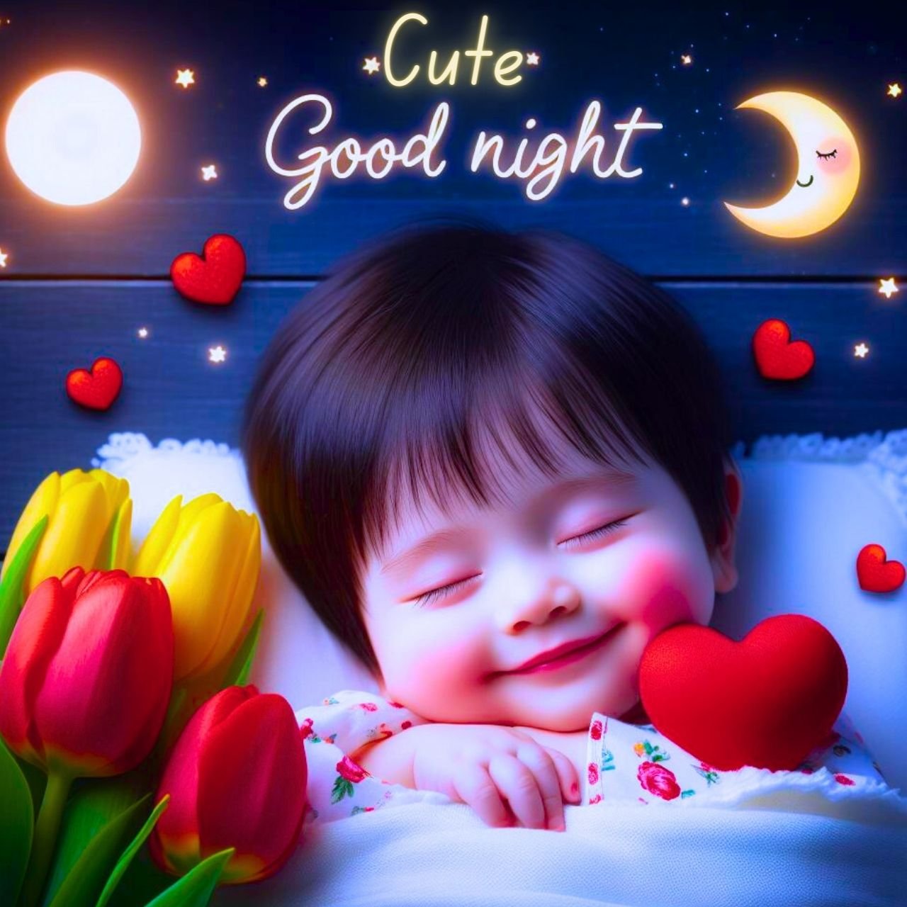 635+ Cute Good Night Images, DP, Pictures, Photos & Wallpapers New 2024