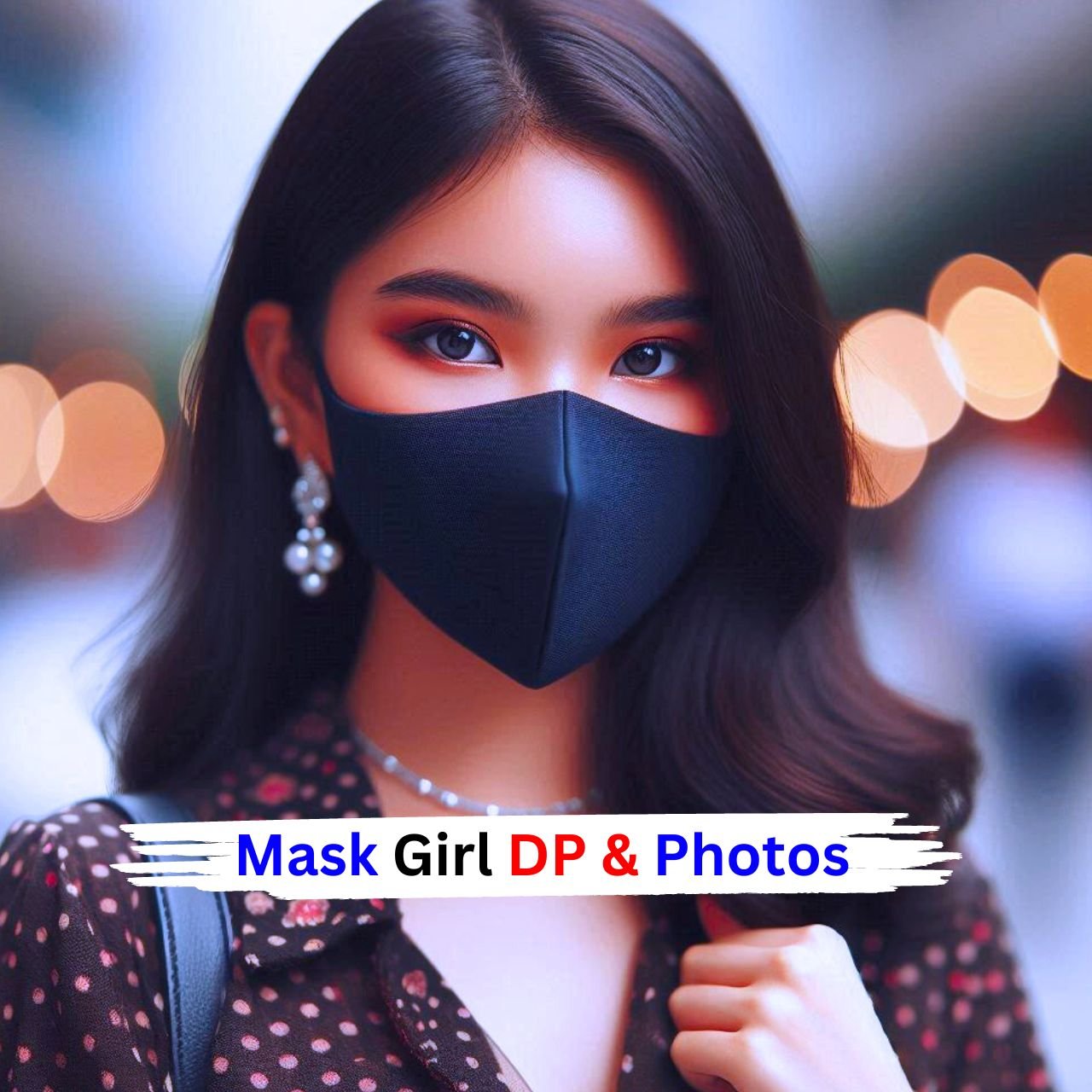 469+ Mask Girl DP, Photos, Images, Pictures & Wallpaper New 2024