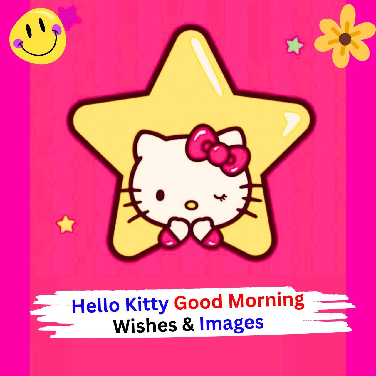 [100+] Hello Kitty Good Morning Images, GIFs, Pictures, Photos, Wishes 2024