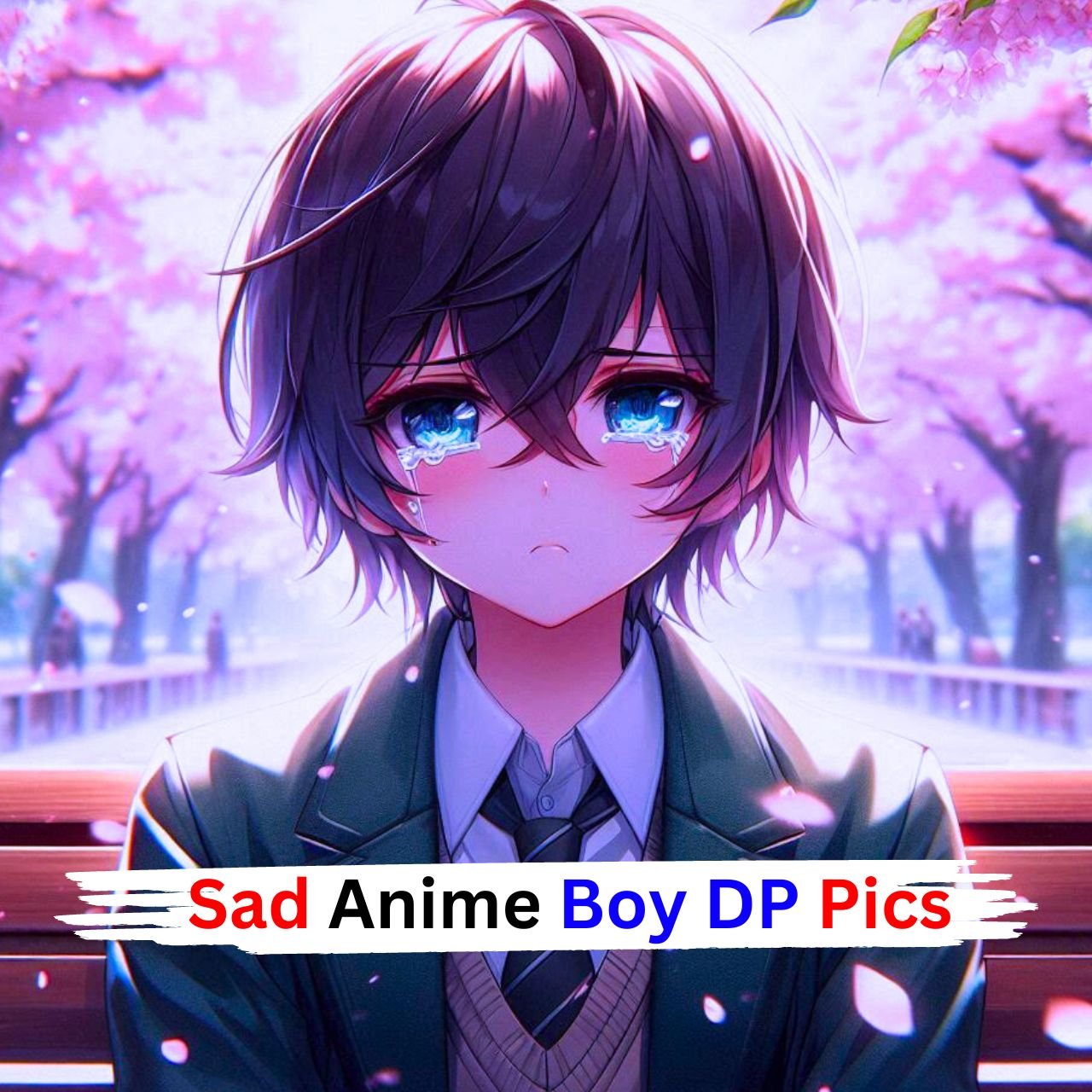 [684+] Sad Anime Boy DP Pics, Images, Photos & Wallpapers 4K 2024