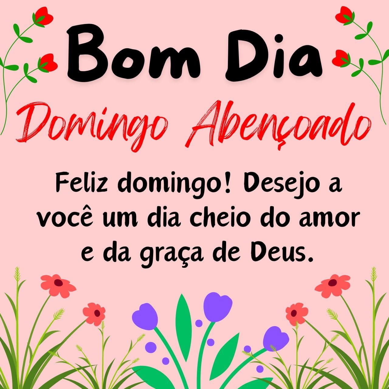 [1049+] Bom Dia Domingo Abençoado para Mensagens, Feases Imagens Gratis 2024