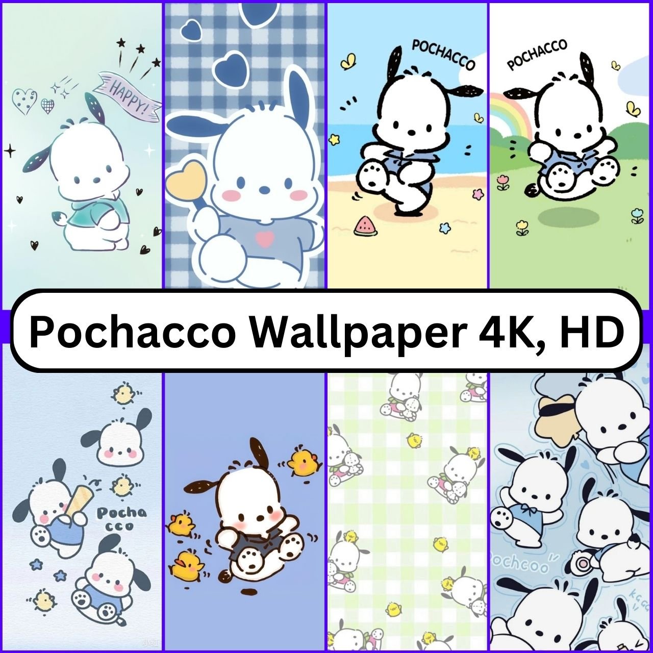 [1608+] Pochacco Wallpaper 4K, HD, 1080p Aesthetic Free 2024