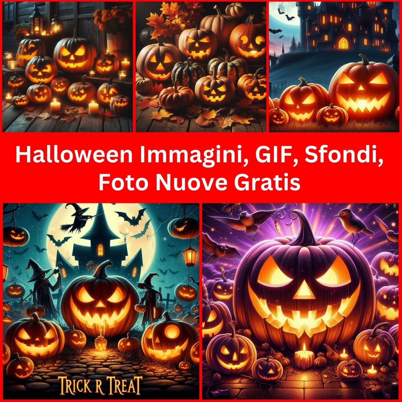 [379+] Halloween Immagini, GIF, Sfondi, Foto Nuove Gratis 2024