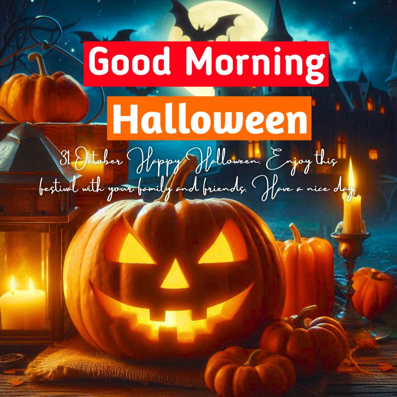 [1509+] Good Morning Happy Halloween Images, Wishes, Blessings, Quotes, SMS 2024