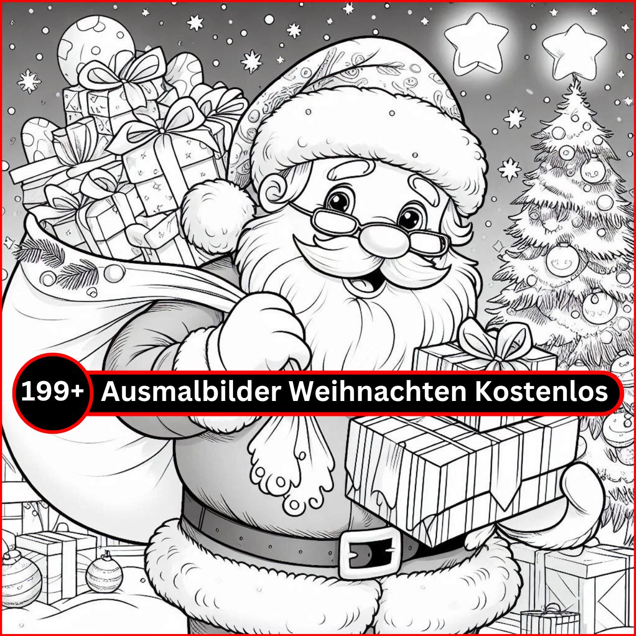 [199+] Ausmalbilder Weihnachten Neu Kostenlos Herunterladen 2024