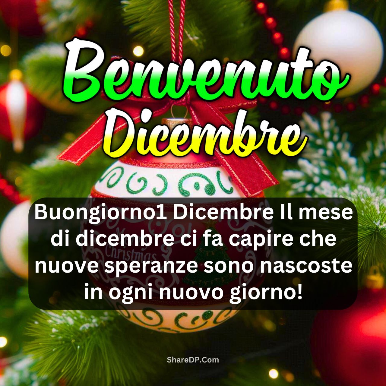 [1000+] Benvenuto Dicembre Immagini, GIF, Frasi Nuove {Buona Domenica 1 Dicembre 2024}