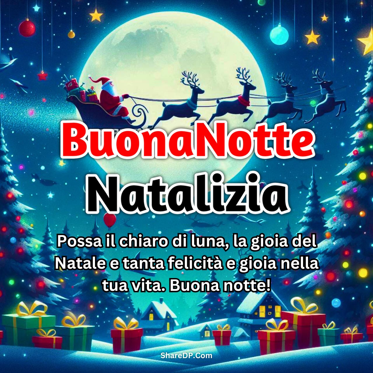 [1200+] Buonanotte Natalizia Immagini, GIF, Frasi Nuove Gratis 2024