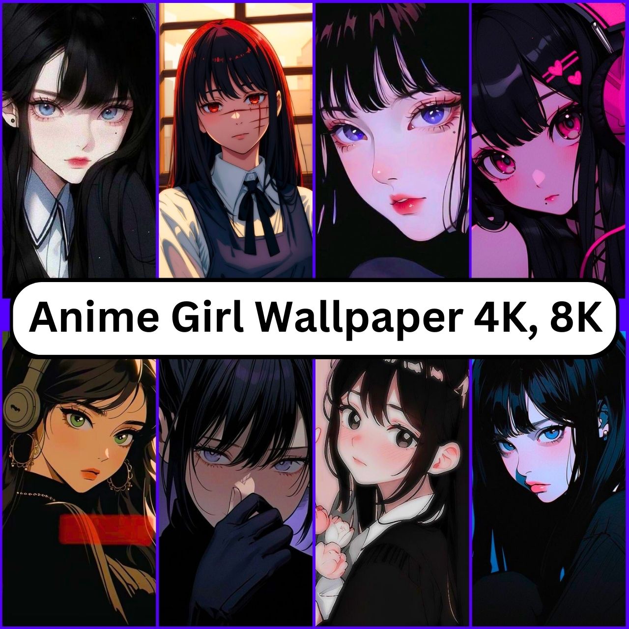Anime Girl Wallpaper 4K, 8K, HD, 1080p Aesthetic Free 2026