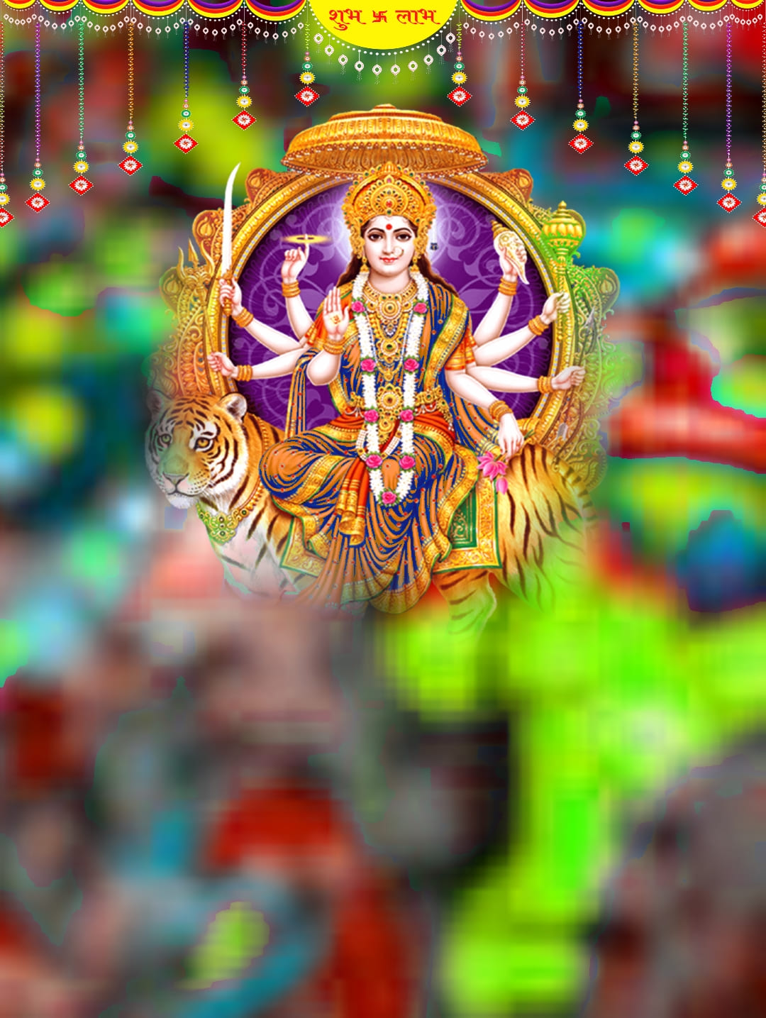 Best Latest Navratri Editing Background Full HD 2025