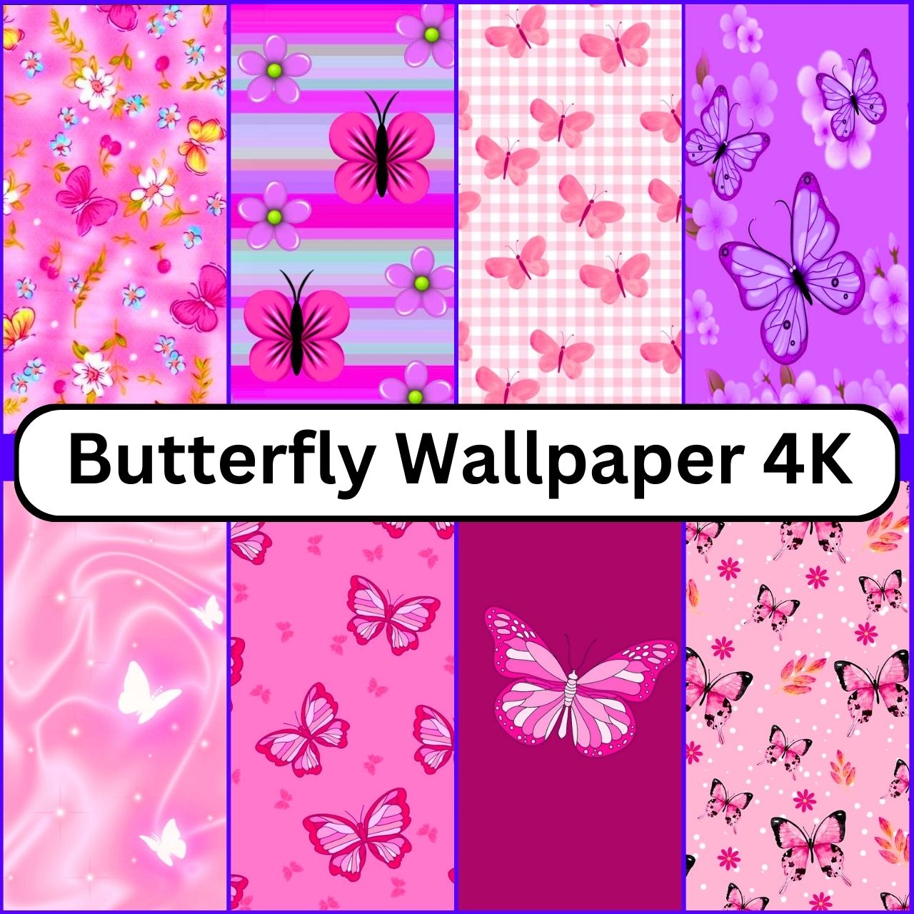 Butterfly Wallpaper 4K, 8K HD, 1080p Aesthetic Free 2026