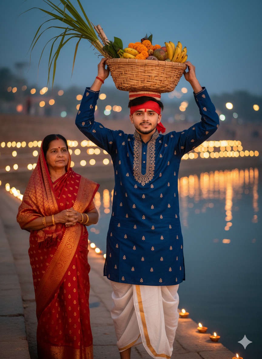 Gemini Chhat Puja Ai Photo Editing Prompt Copy and Paste 2025