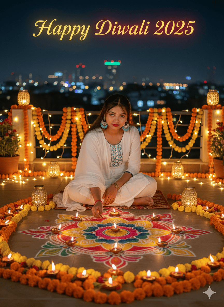 Google Gemini Diwali Retro Ai Photo Editing Prompts 2025