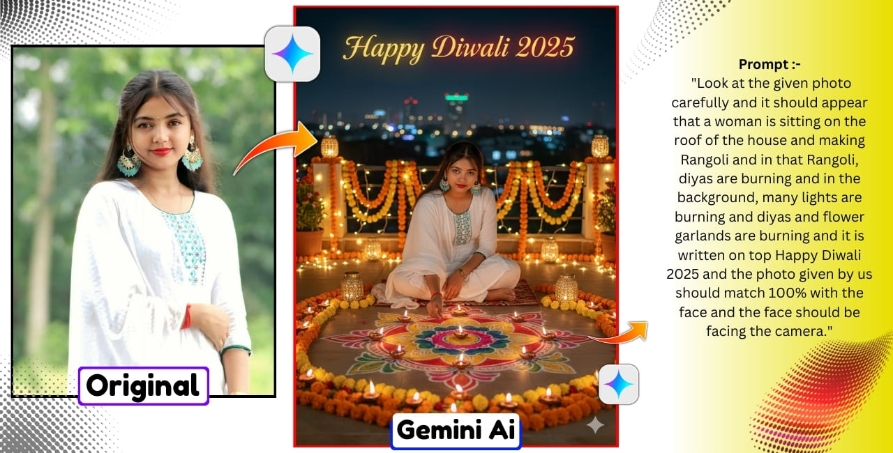 Google Gemini Photo Editing for Dipawali Ai Prompts