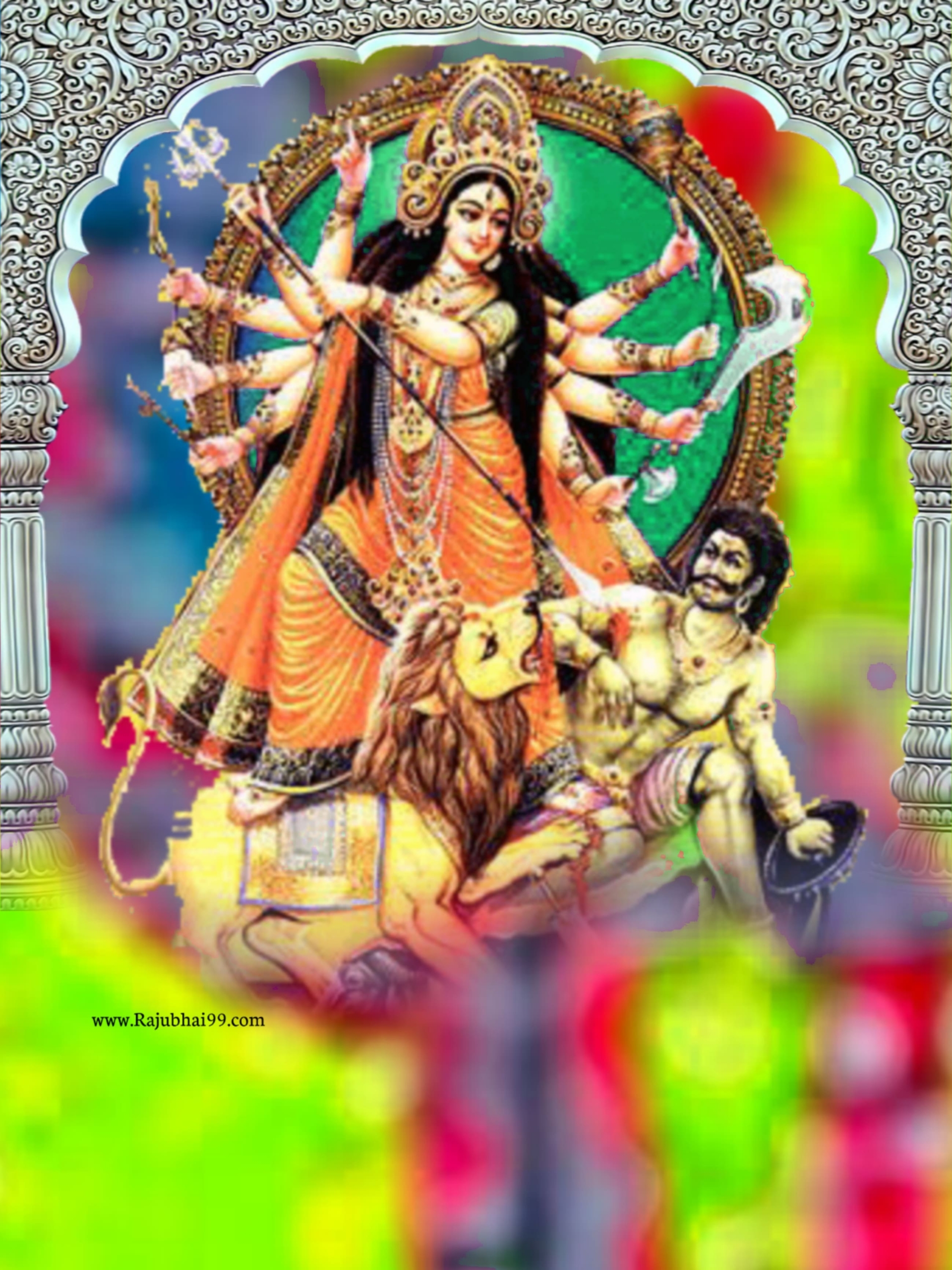 Latest Navratri Photo Editing Background Online