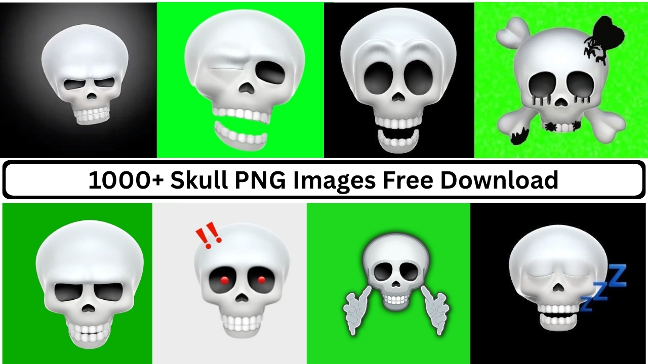 Skull PNG Images Free Download 2025
