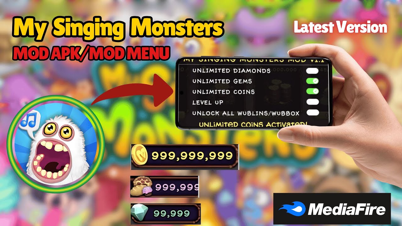 My Singing Monsters Mod APK (Unlimited Diamonds & Coins) Free