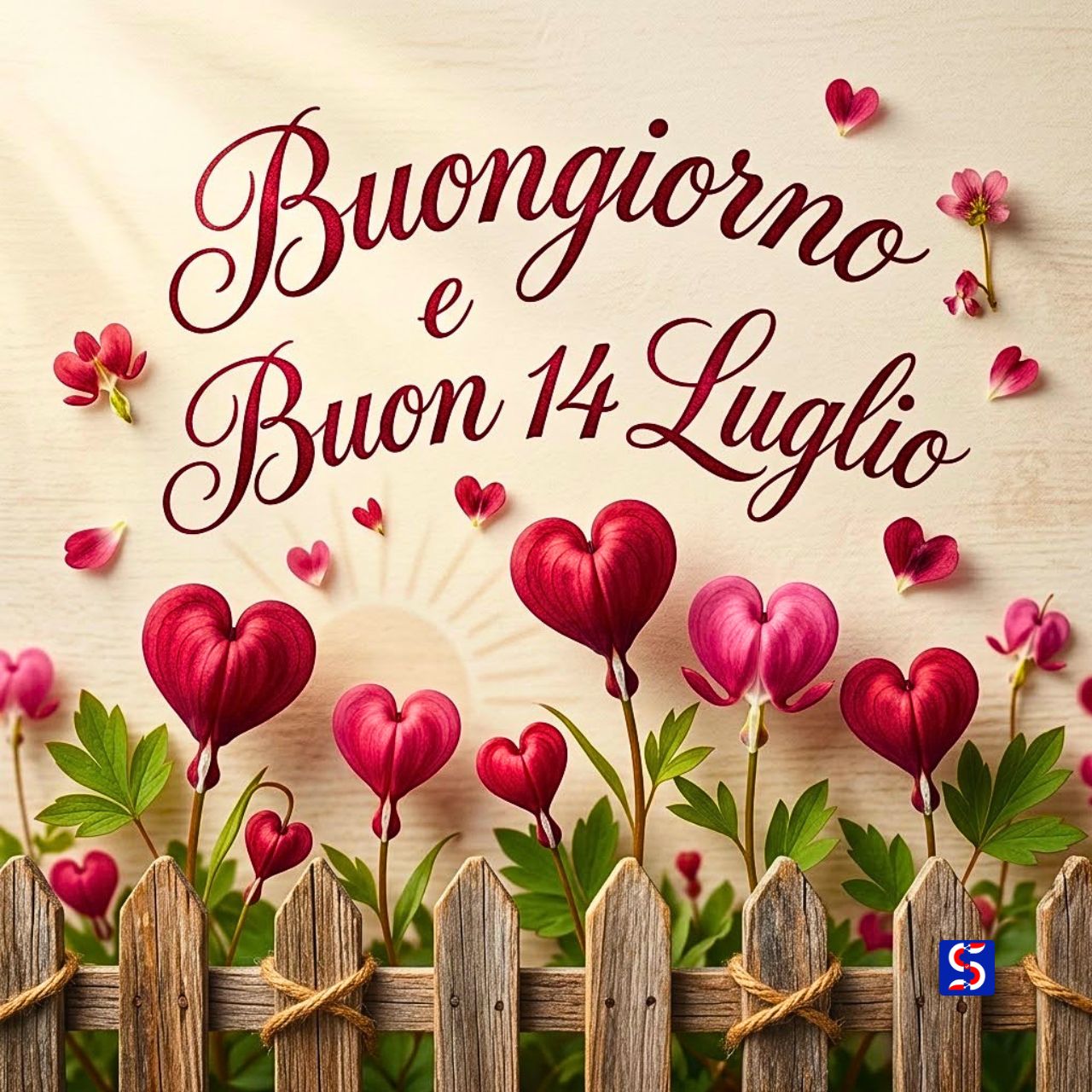 Buongiorno e buon martedì 14 luglio immagini nuove e frasi motivazionali per WhatsApp con sole e caffè