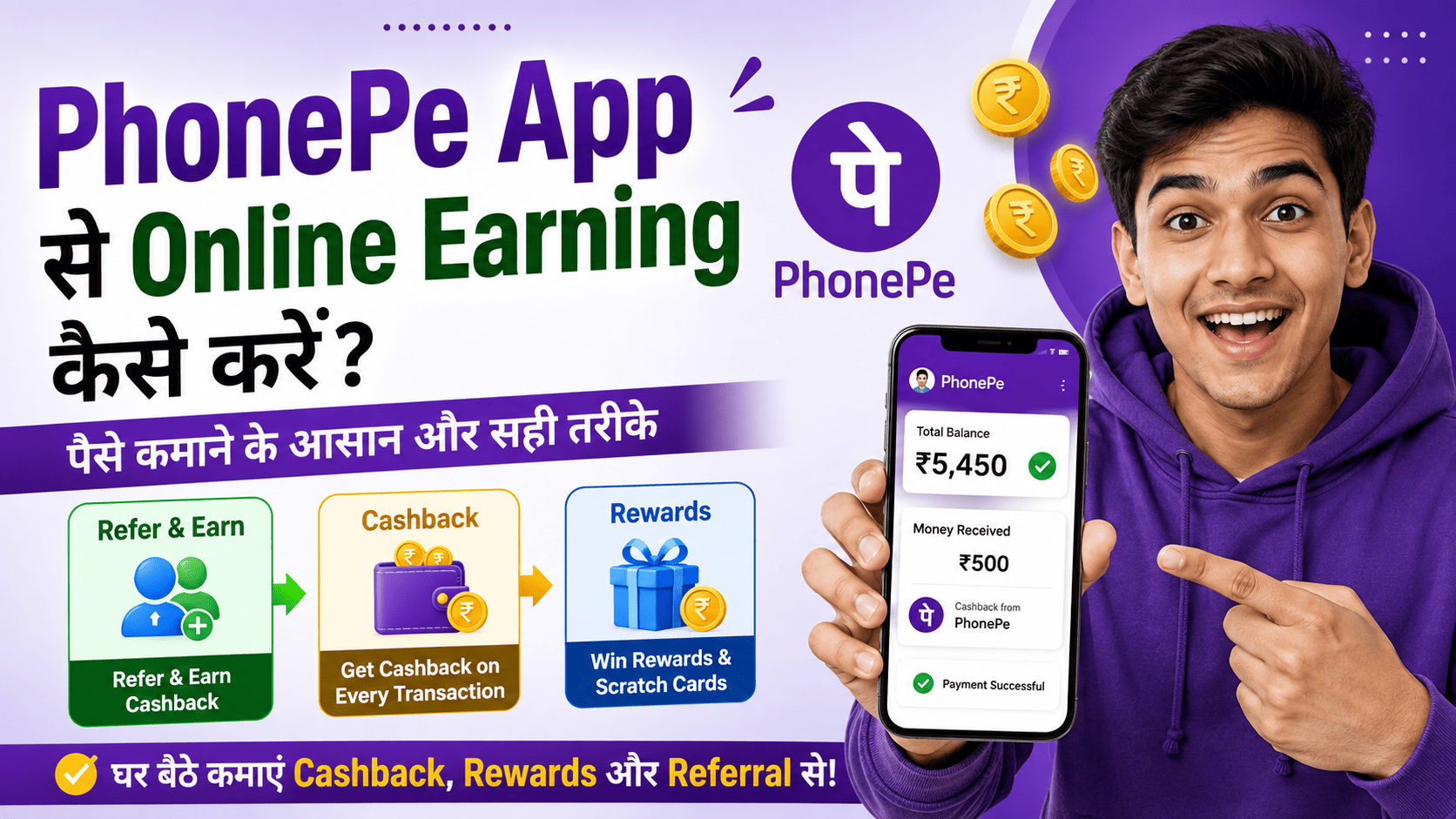 How to Earn Money with the PhonePe App? Easy and Genuine Ways to Make Money Online