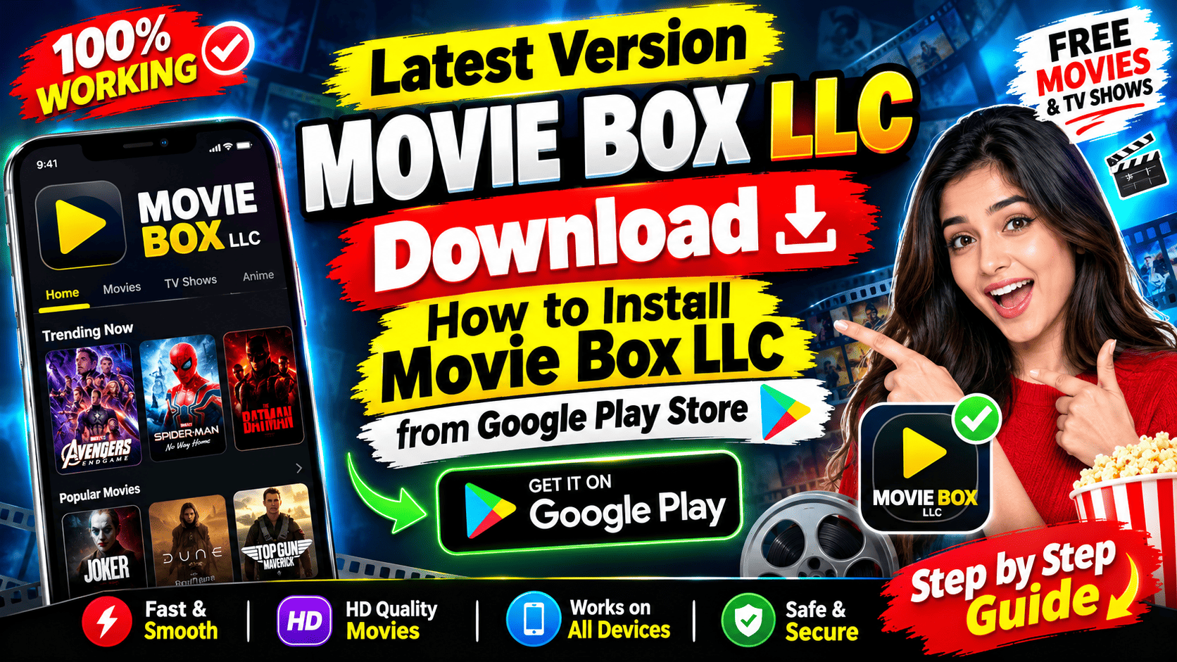 Latest Version Movie Box LLC Download How to Install Movie Box LLC from Google Play Store